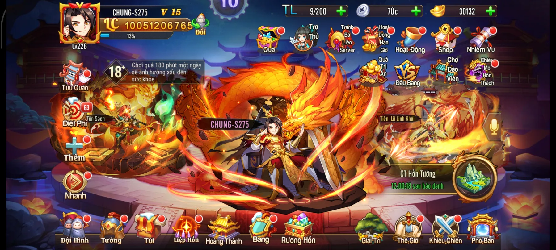 #08 Acc OMG 3Q Team Ngô Bàn Kim Tôn Sách 10Tỷ LC