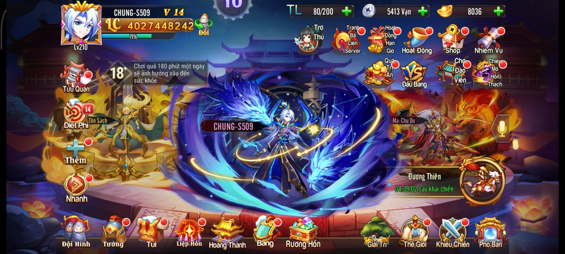 #011 Acc OMG 3Q Team Ngô Thái Kim Tôn Sách 4Tỷ LC