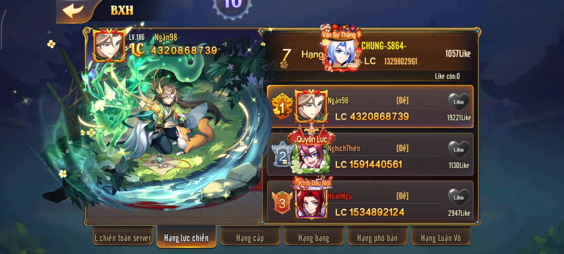 #015 Acc OMG 3Q Ám Kim Triệu Vân 1Tỷ3c - ảnh 3