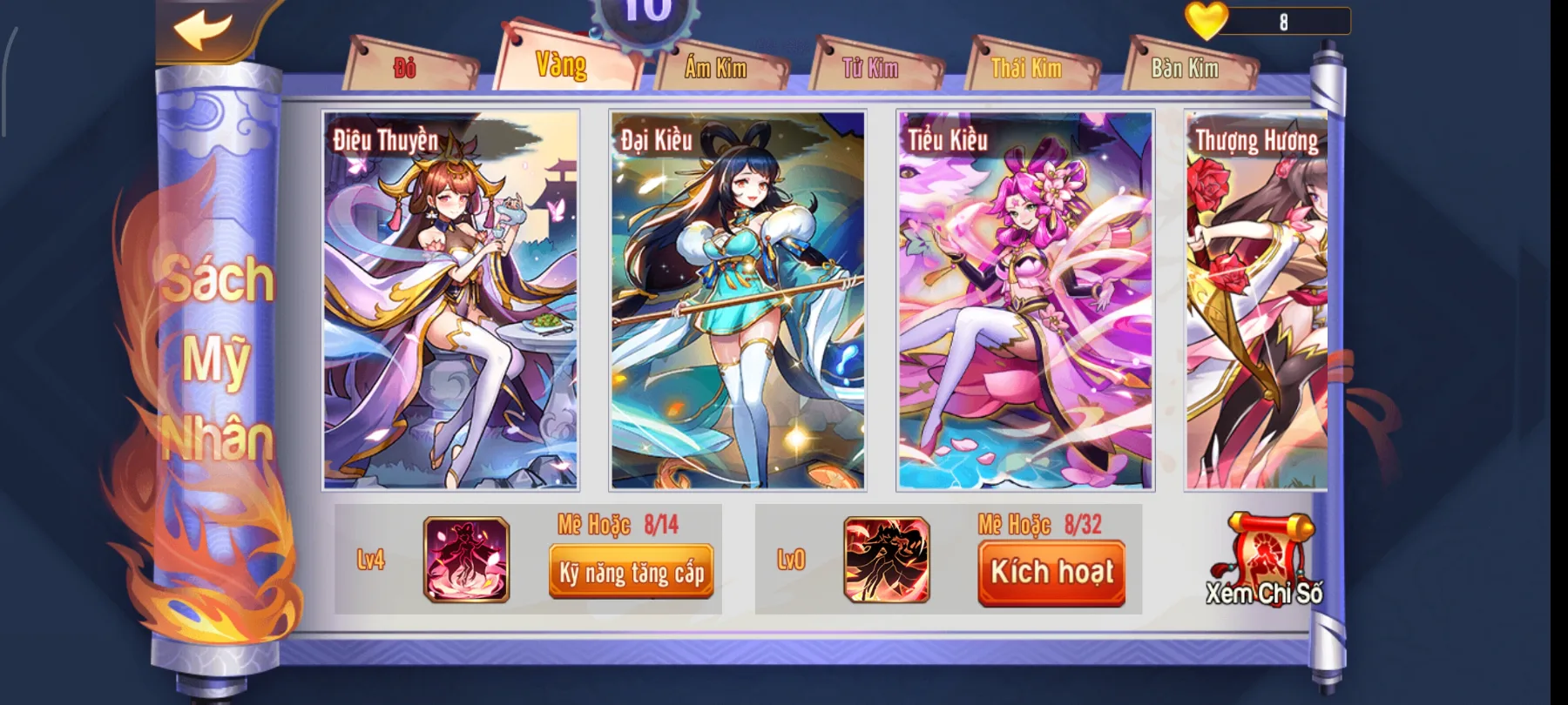 #018 Acc OMG 3Q Bàn Kim Tôn Sách+ Thái Kim Main 8Tỷ1 LC - ảnh 17