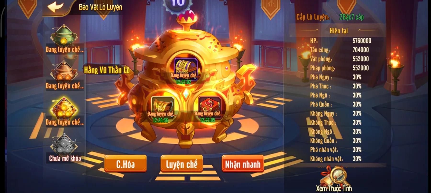 #018 Acc OMG 3Q Bàn Kim Tôn Sách+ Thái Kim Main 8Tỷ1 LC - ảnh 7