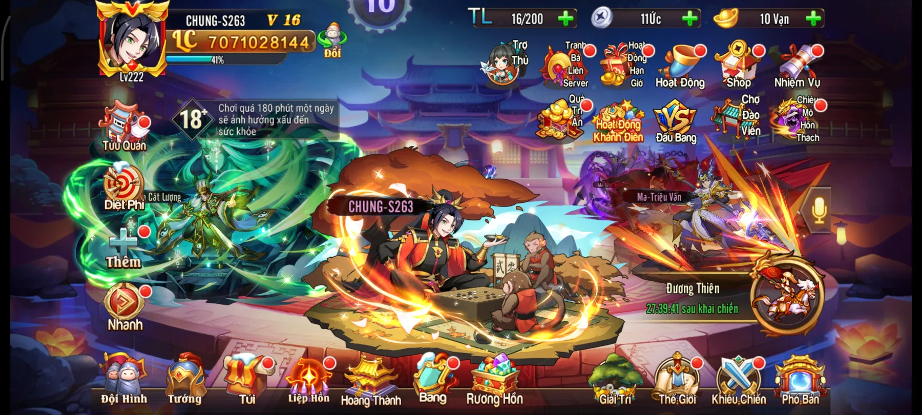 #020 Acc OMG 3Q Bàn Kim GCL 7Tỷ LC