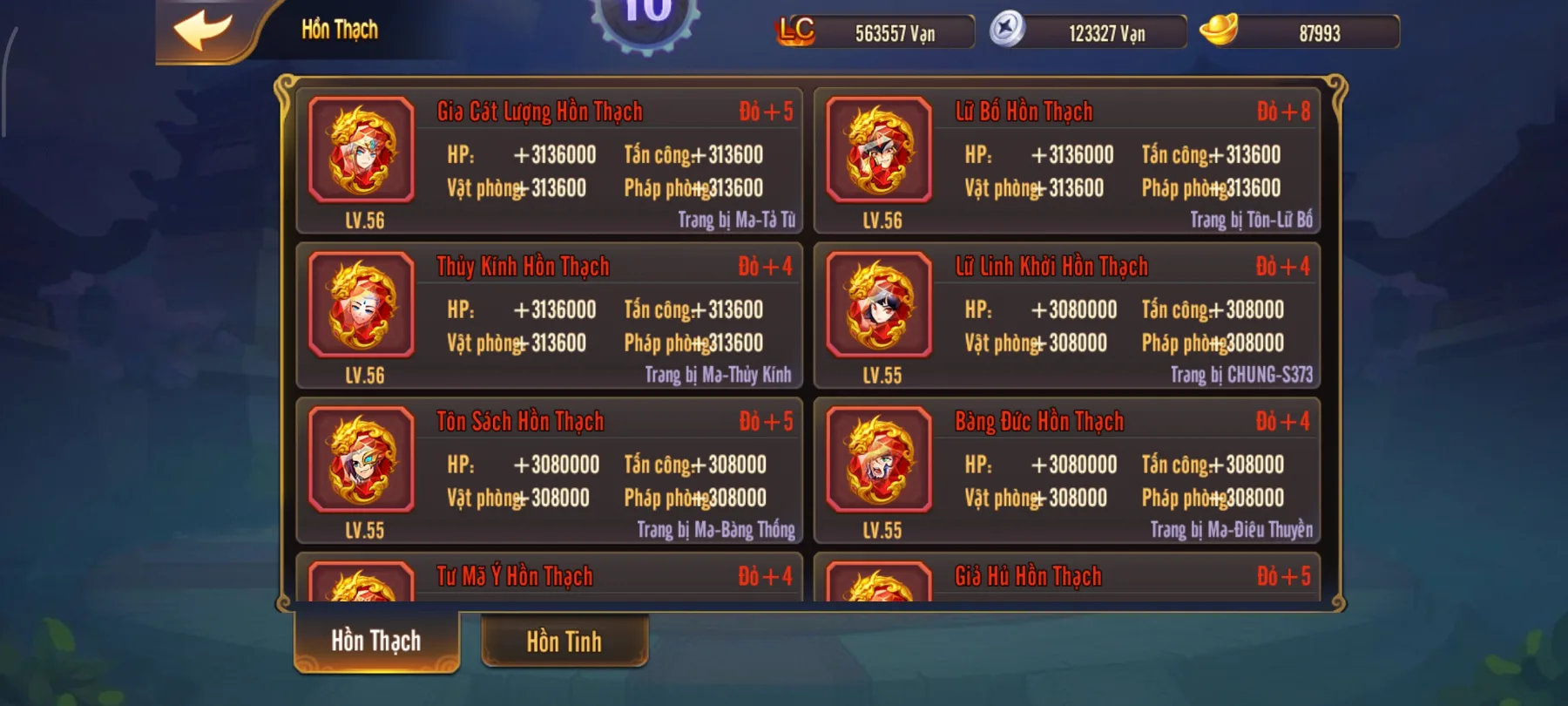 #021 Acc OMG 3Q Bàn Kim Lữ Bố 5Tỷ6 LC - ảnh 12