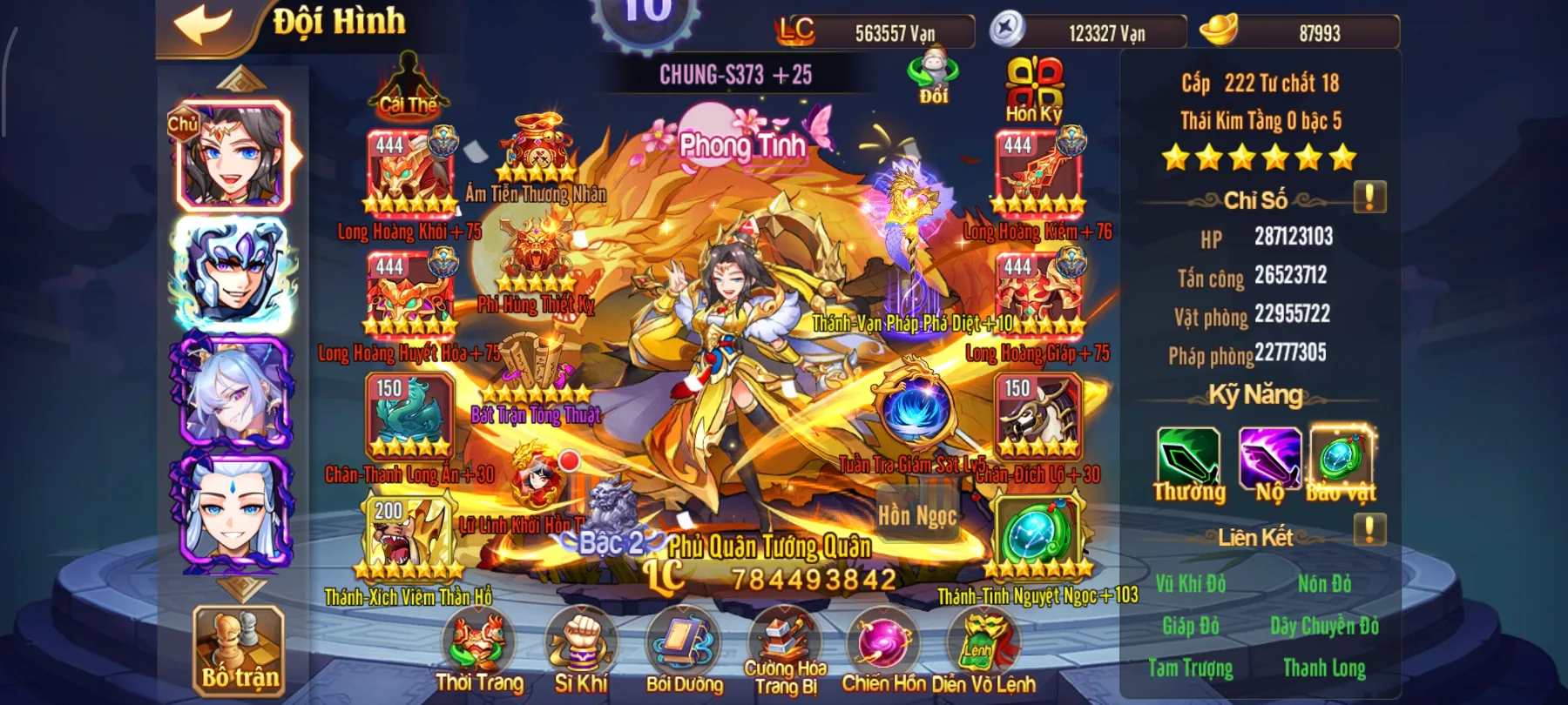 #021 Acc OMG 3Q Bàn Kim Lữ Bố 5Tỷ6 LC - ảnh 3