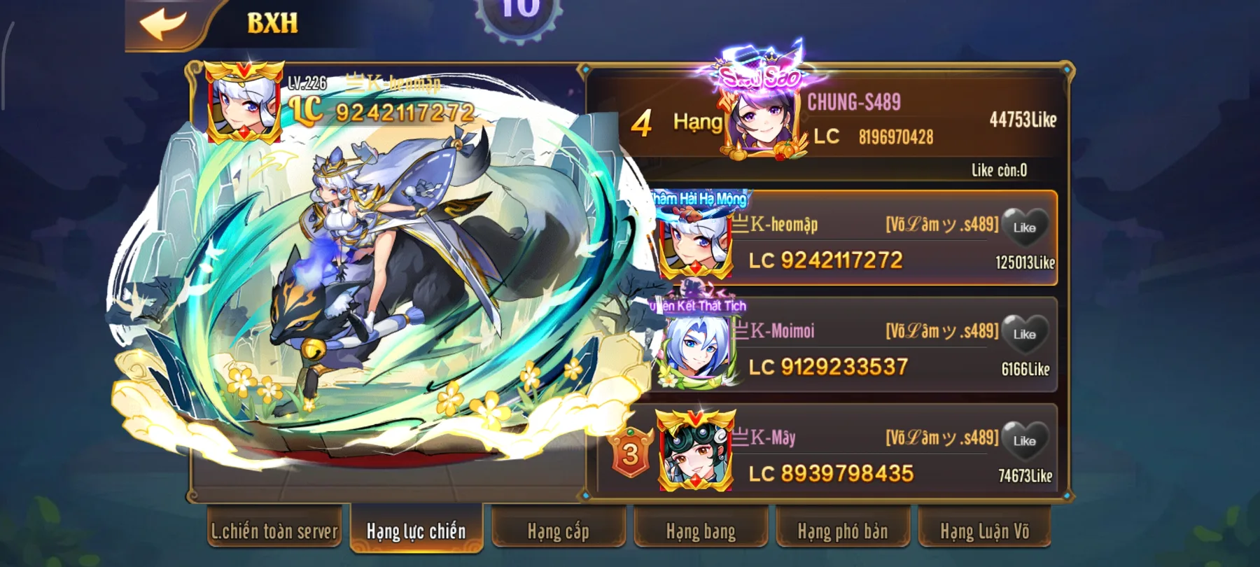 #024 Acc OMG 3Q Team Ngô Bàn Kim Tôn Sách 8Tỷ2 LC - ảnh 7