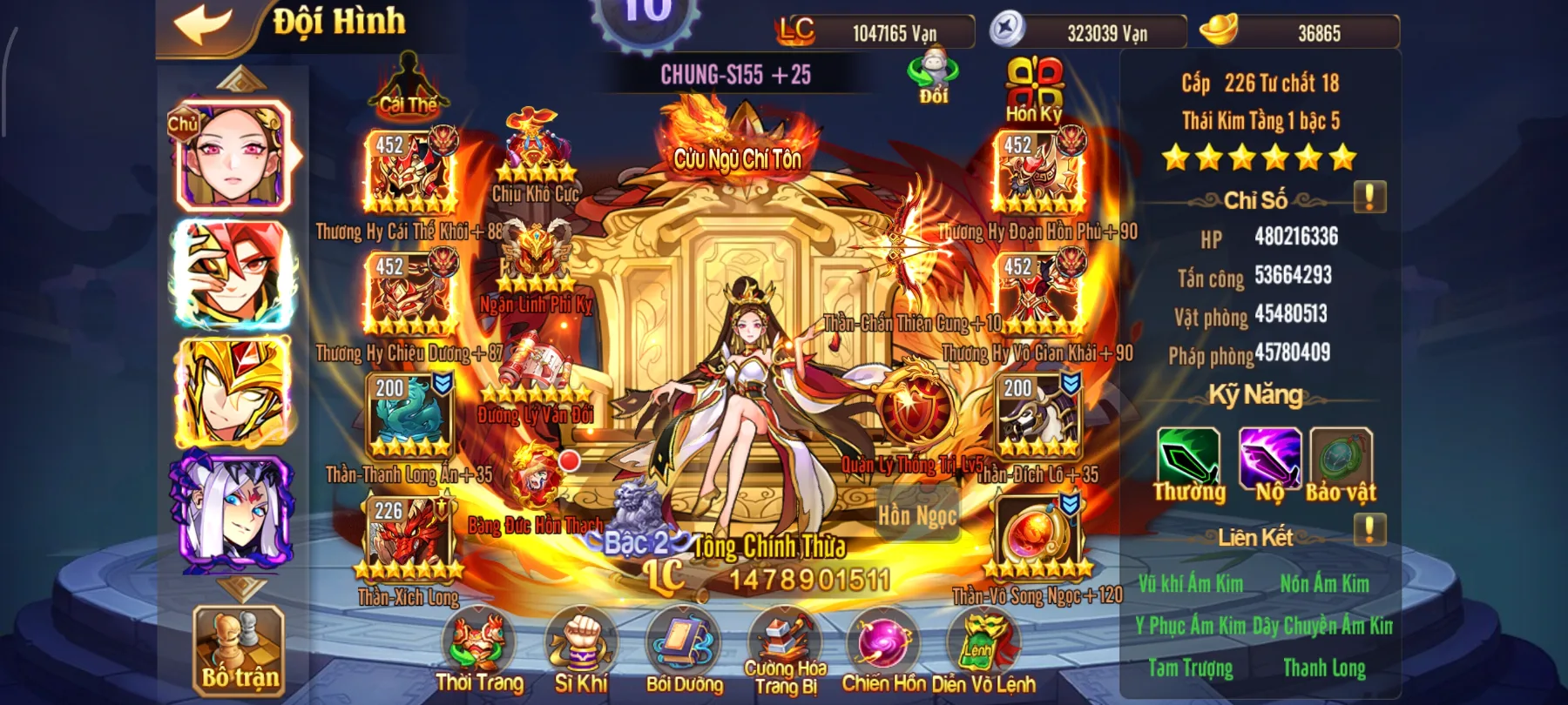 #027 Acc OMG 3Q Team Ngô Bàn Kim Tôn Sách 10Tỷ LC - ảnh 2