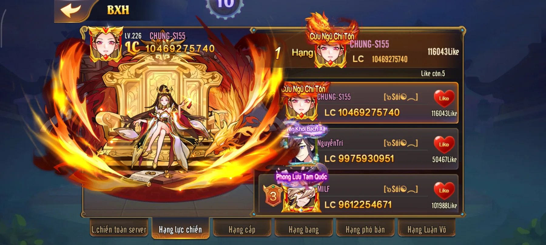 #027 Acc OMG 3Q Team Ngô Bàn Kim Tôn Sách 10Tỷ LC - ảnh 9