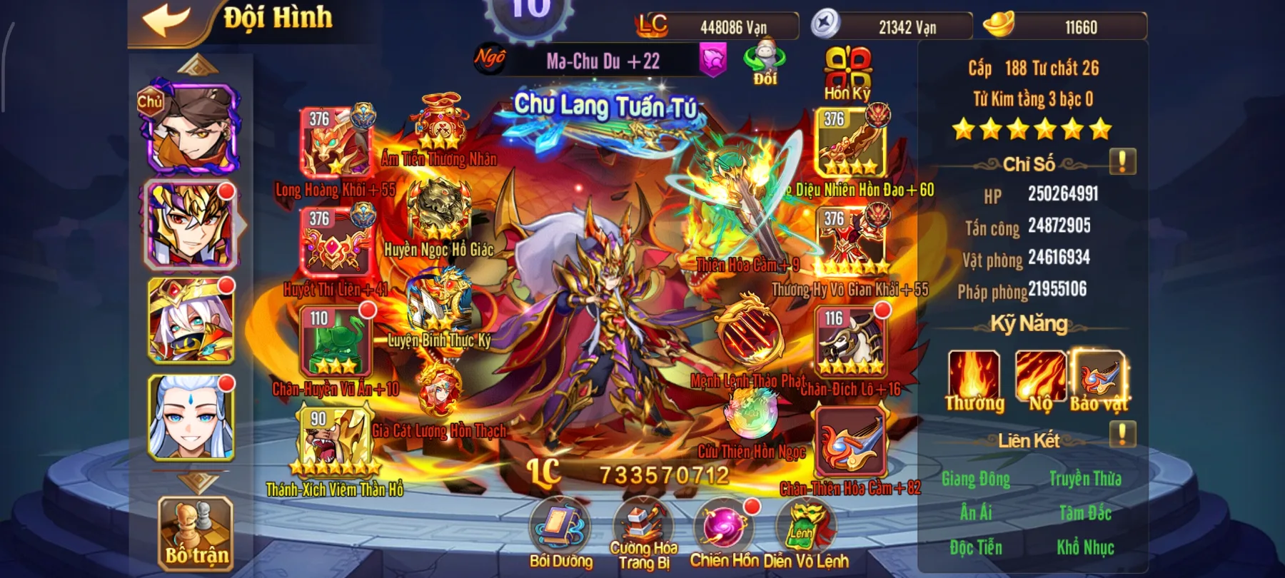 #030 Acc OMG 3Q Tử Kim Main 4Tỷ4 LC - ảnh 3